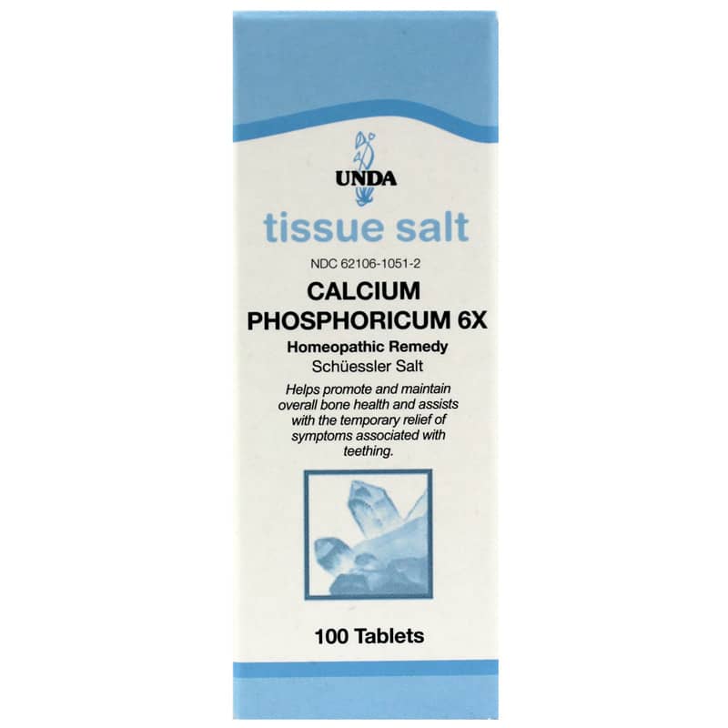 Unda Calcium Phosphoricum 6X 100 Tablets