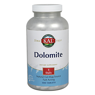Dolomite - Natural Calcium Magnesium Source (500 Tablets)