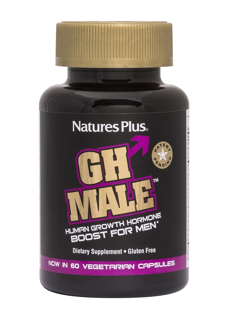 Natures Plus - GH Male Boost For Men - 60 Vegetarian Capsules