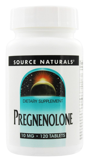 Source Naturals - Pregnenolone 10 mg. - 120 Tablets