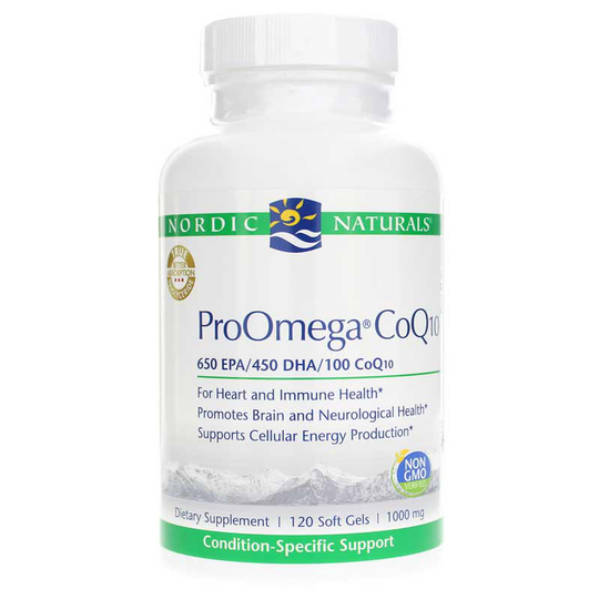 Nordic Naturals ProOmega CoQ10 120 Softgels