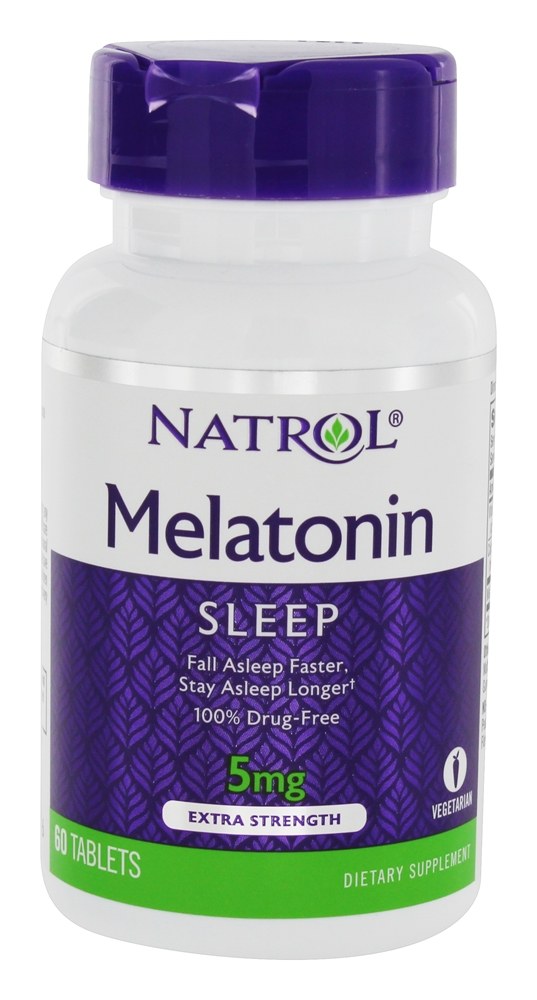 Natrol - Melatonin Sleep 5 mg. - 60 Tablets