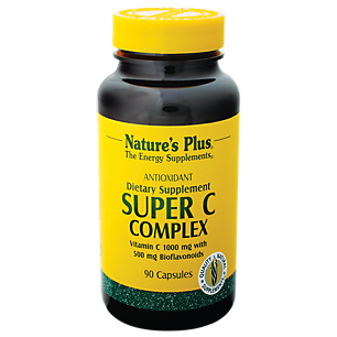 Super Vitamin C Complex with Bioflavonoids - 1,000 MG (90 Capsules)