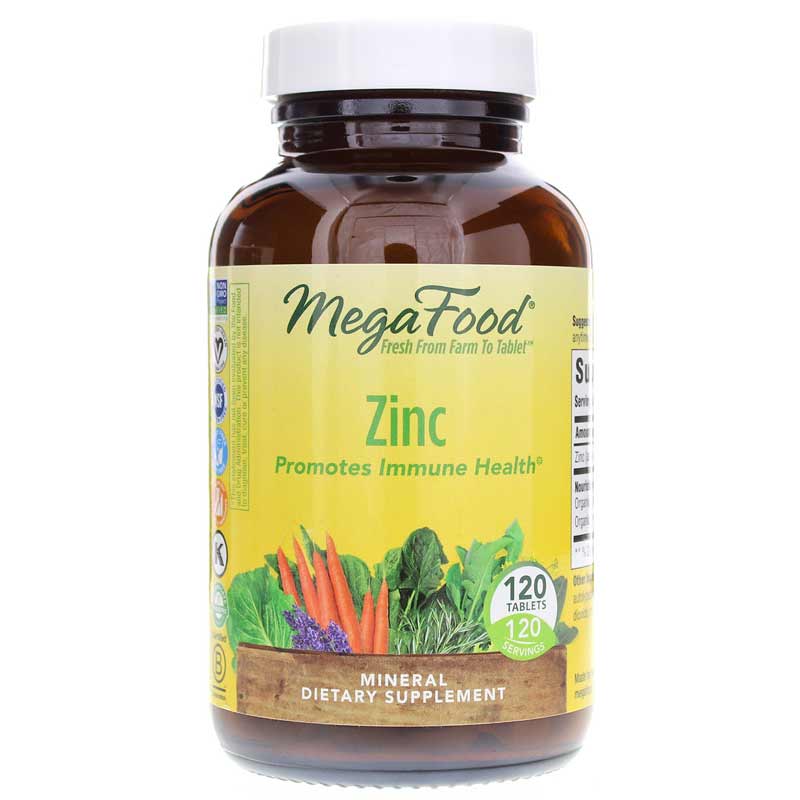 Megafood Zinc 120 Tablets
