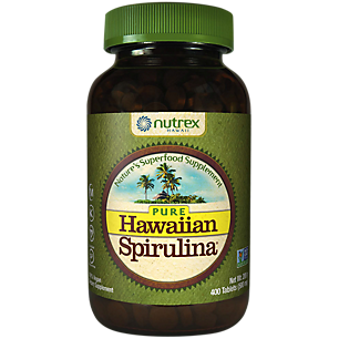 Pure Hawaiian Spirulina Superfood - 500 MG (400 Tablets)