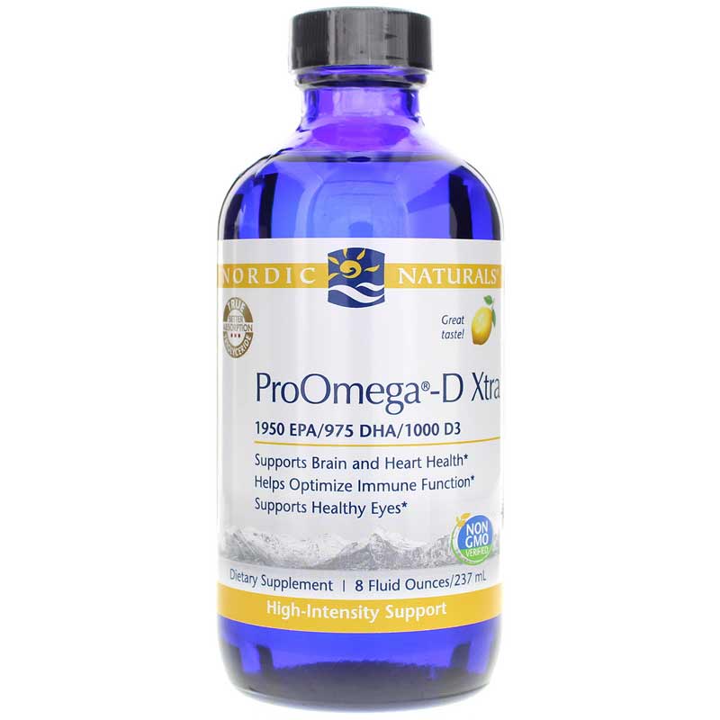 Nordic Naturals ProOmega-D Xtra Liquid 8 Oz