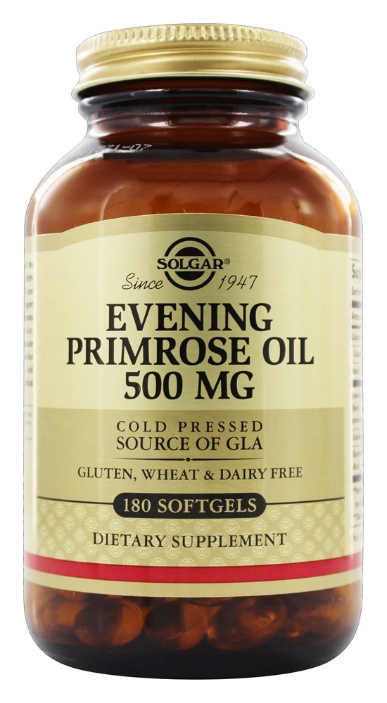 Solgar - Evening Primrose Oil 500 mg. - 180 Softgels