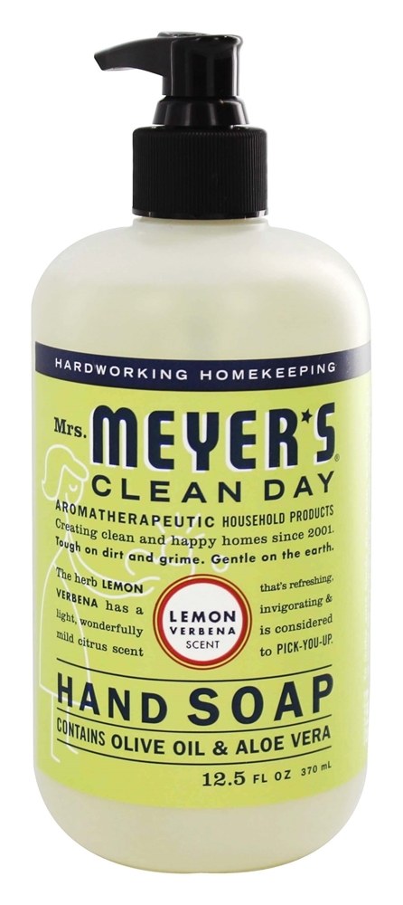 Mrs. Meyer's - Clean Day Liquid Hand Soap Lemon Verbena - 12.5 fl. oz.