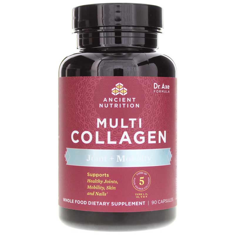 Ancient Nutrition Multi Collagen Joint + Mobility 90 Capsules
