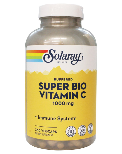 Solaray - Buffered Super Bio Vitamin C 1000 mg. - 360 Vegetable Capsule(s)