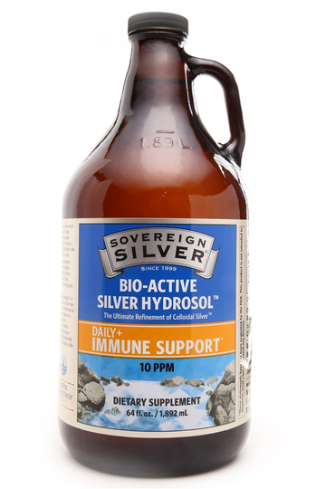 Sovereign Silver - Bio-Active Silver Hydrosol 10 Ppm - 64 fl. oz.