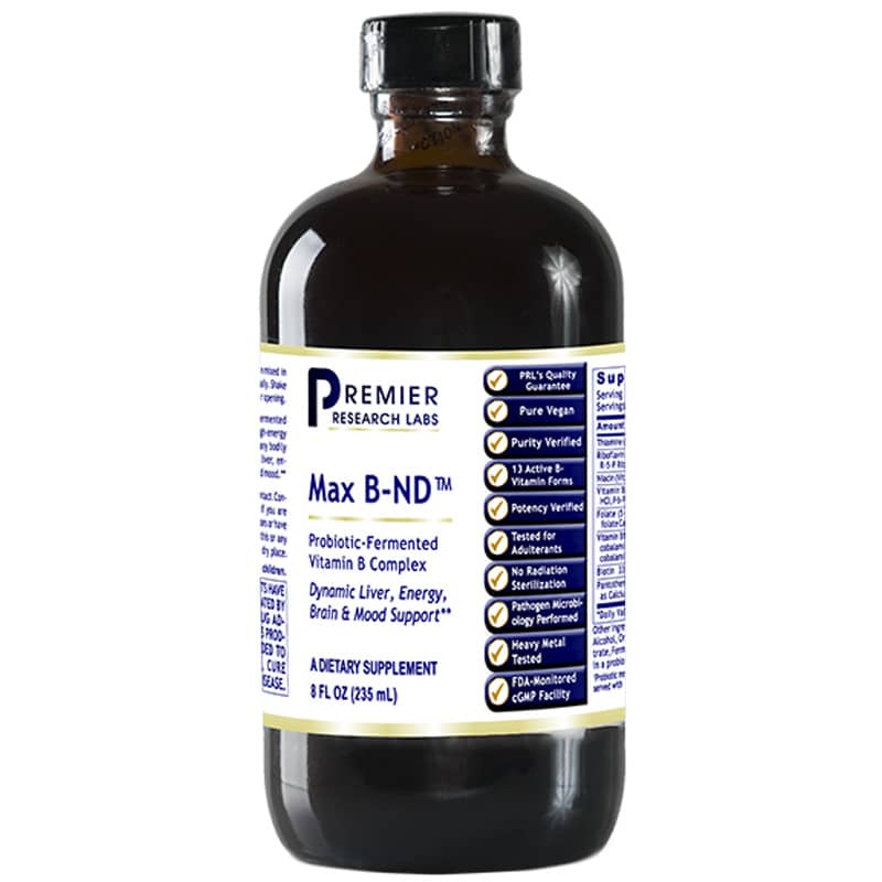 Premier Research Labs Max B-Nd B Vitamin Complex 8 Oz