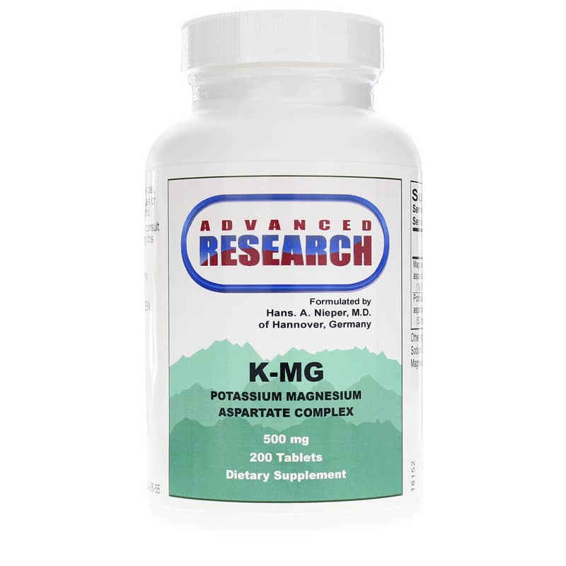 Advanced Research K-Mg Potassium Magnesium Complex 200 Tablets
