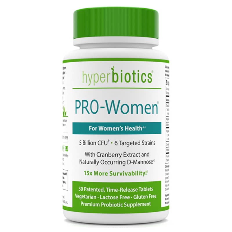 Hyperbiotics PRO-Women 5 Billion CFU 30 Tablets