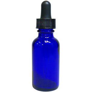 Glass Bottle with Dropper (1 Ounce)