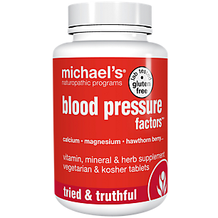 Blood Pressure Factors with Calcium, Magnesium & Hawthorn Berry (180 Vegetarian Tablets)