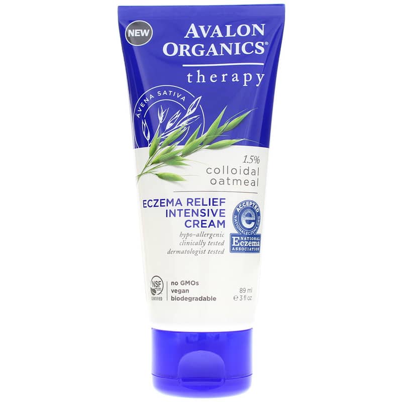 Avalon Organics Eczema Relief Intensive Cream 3 Oz