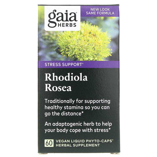 Gaia Herbs Rhodiola Rosea 60 Liquid Phyto Caps