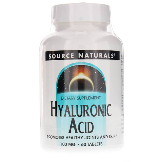 Source Naturals Hyaluronic Acid 100 Mg Tablets 60 Tablets