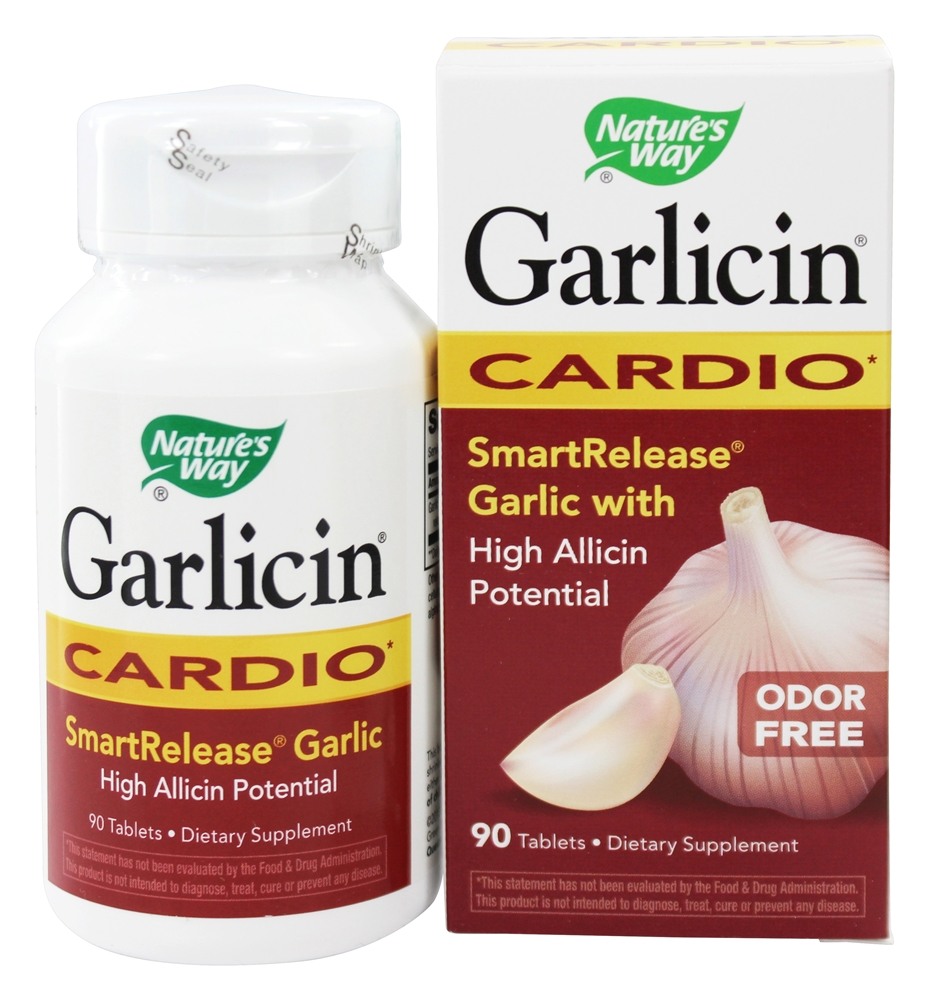 Nature's Way - Garlicin Cardio - 90 Tablets