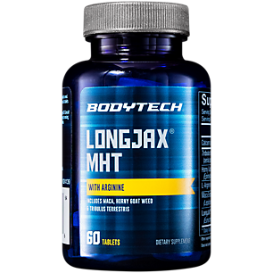 Longjax MHT with Arginine, Maca, Horny Goat Weed & Tribulus Terrestris (60 Tablets)