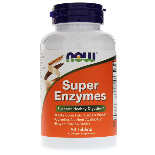NOW Foods Super Enzymes Tablets 90 Tablets