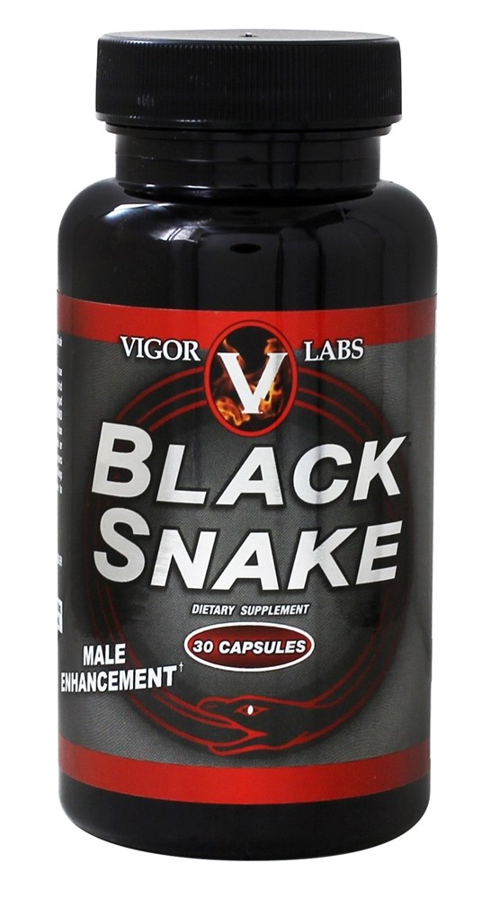 Vigor Labs - Black Snake Male Enhancement - 30 Capsules
