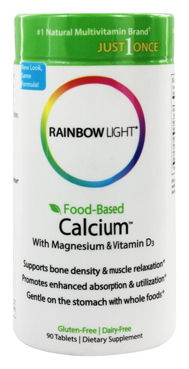 Rainbow Light - Food Based Calcium - 90 Tablets