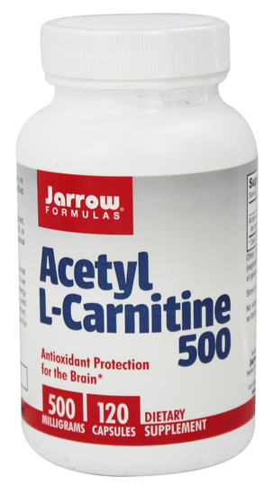 Jarrow Formulas - Acetyl L-Carnitine 500 mg. - 120 Capsules