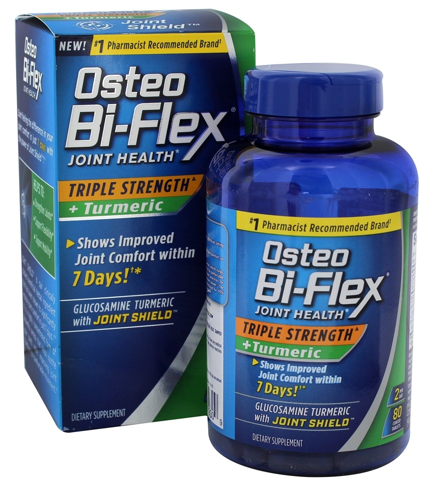 Osteo Bi-Flex - Joint Health Triple Strength Plus Turmeric - 80 Coated Tablet(s)