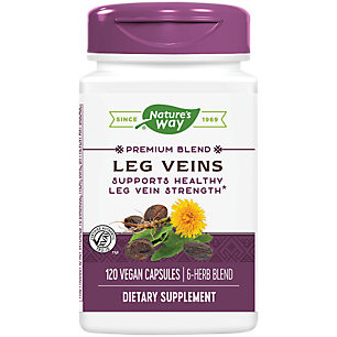 Leg Veins - Supports Healthy Leg Vein Strength (120 Vegan Capsules)