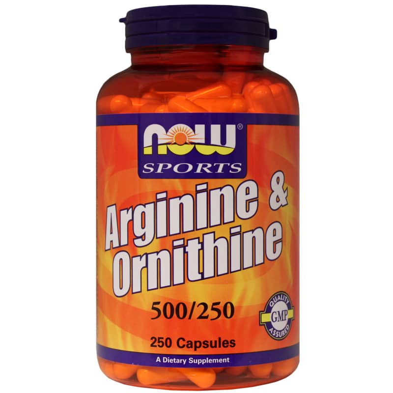 NOW Foods Arginine & Ornithine 250 Capsules