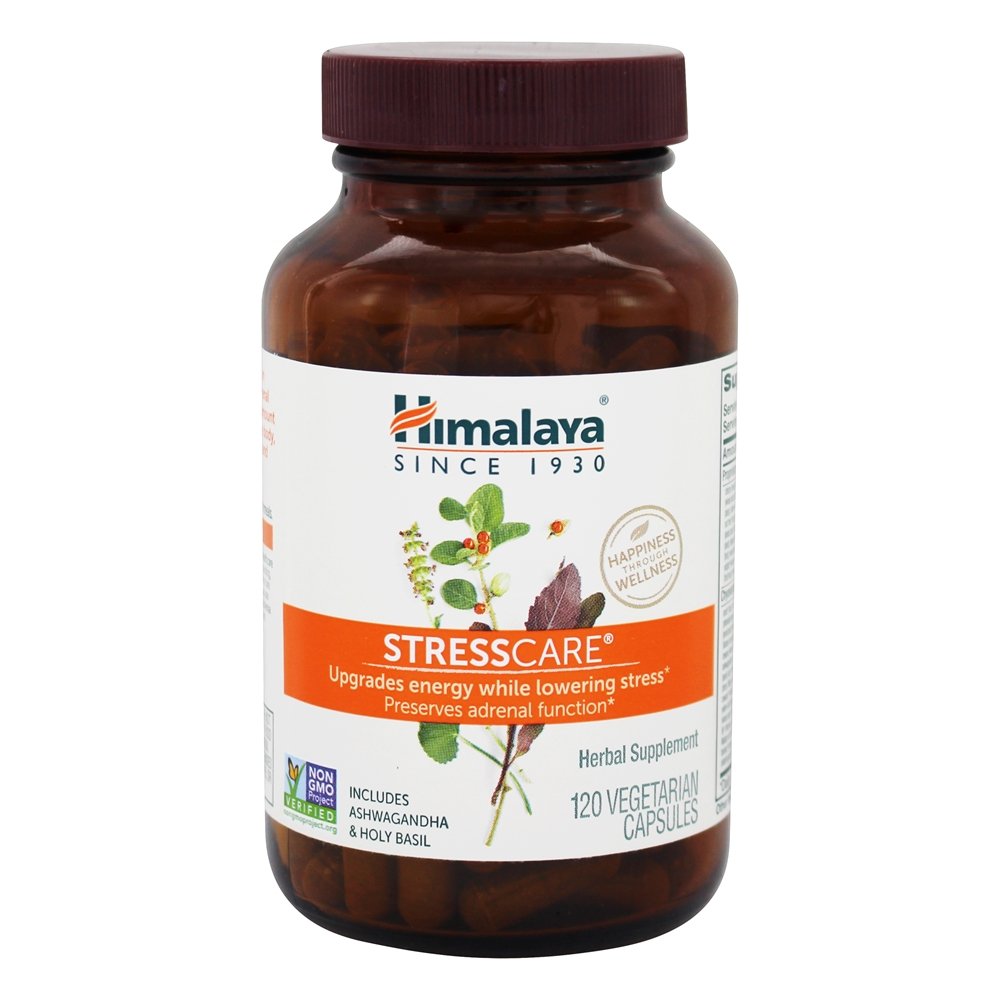 Himalaya Herbal Healthcare - StressCare Energy & Adrenal Support - 120 Vegetarian Capsules