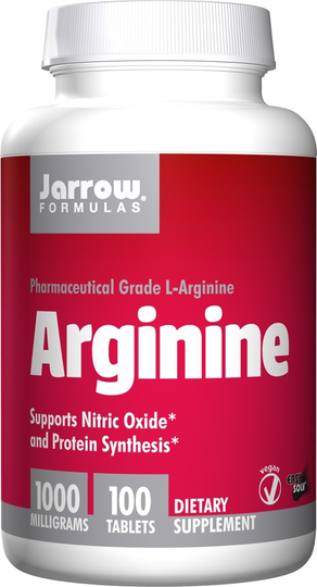 Jarrow Formulas - L-Arginine 1000 mg. - 100 Vegetarian Tablets