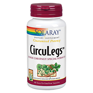 CircuLegs - Horse Chestnut Special Formula with Gotul Kola & Butcher's Broom (60 Easy to Swallow Capsules)