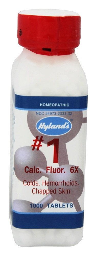 Hylands - Cell Salts 1 Calcarea Fluorica 6 X - 1000 Tablets