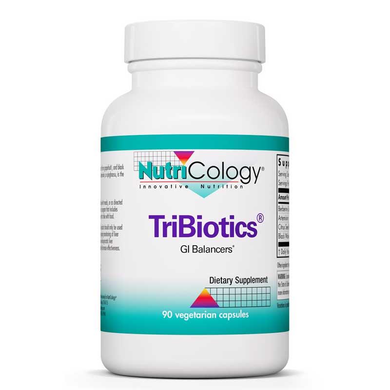 Nutricology TriBiotics 90 Veg Capsules