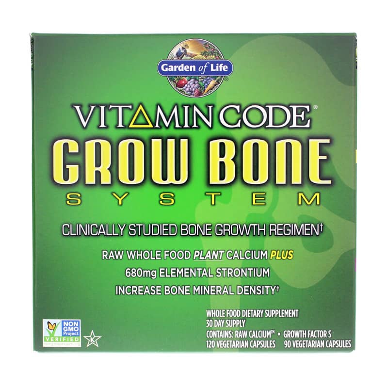 Garden of Life Vitamin Code Grow Bone System 30 Servings