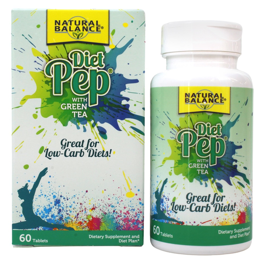 Natural Balance - Diet Pep with Green Tea - 60 Tablets
