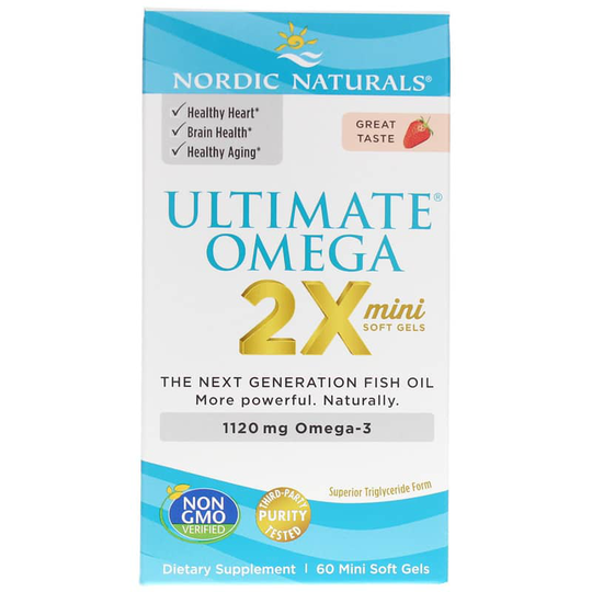 Nordic Naturals Ultimate Omega 2X Mini 60 Softgels