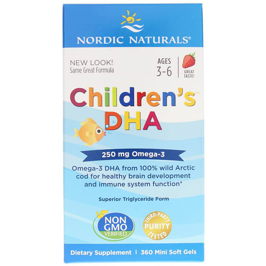 Nordic Naturals Children's DHA Strawberry 360 Softgels