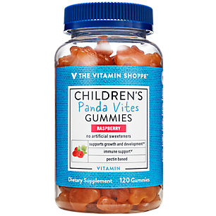 Children's Panda Vites Gummies - Supports Growth & Development - Raspberry (120 Gummies)