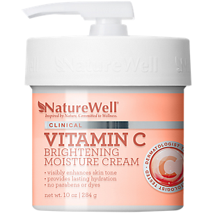 Clinical Vitamin C - Brightening Moisture Cream for Enhancing Skin Tone & Lasting Hydration (10 oz.)