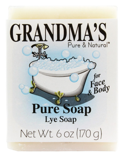 Remwood Products Co. - Grandma's Pure and Natural Lye Soap - 6 oz.