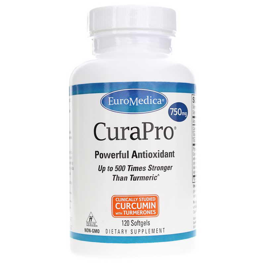 EuroMedica CuraPro 750 Mg 120 Softgels
