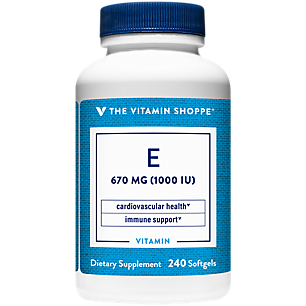 Vitamin E - Promotes Cardiovascular Health & Immune Support - 1,000 IU (240 Softgels)