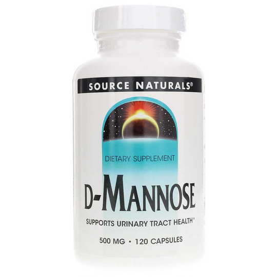 Source Naturals D-Mannose 500 Mg 120 Capsules
