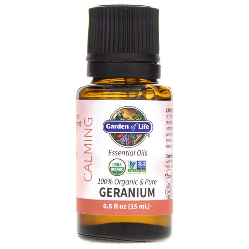 Garden of Life Geranium Organic Essential Oil .5 Oz