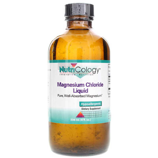 Nutricology Magnesium Chloride Liquid 8 Oz