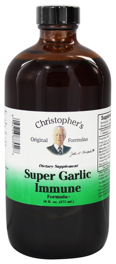 Dr. Christopher's Original Formulas - Super Garlic Immune Formula - 16 fl. oz.